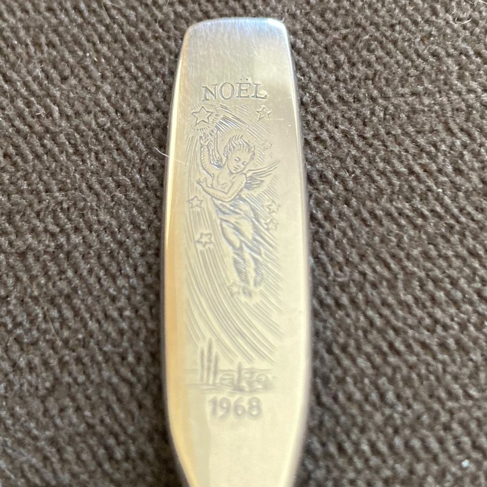 2 for $10 / Vintage Oneida Noel Spoon 1968